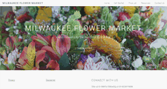 Desktop Screenshot of milwaukeeflowermarket.com