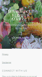 Mobile Screenshot of milwaukeeflowermarket.com